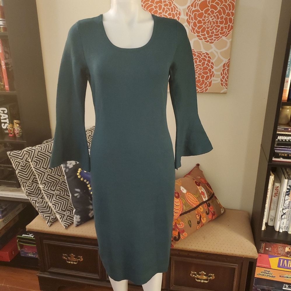 NY&Co Bell Sleeve Sheath Dress